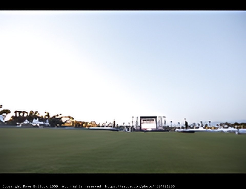 Stage Set Against Lush Greenery at Marbella Beach Club