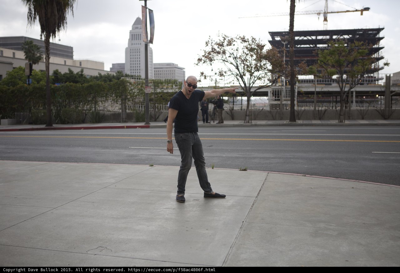 Pointing Downtown