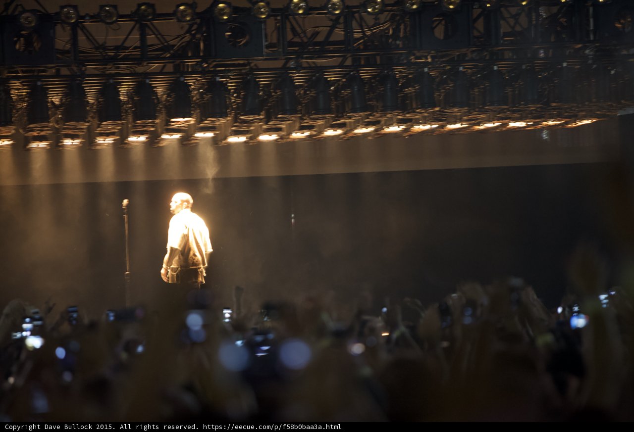 Kanye West From Behind