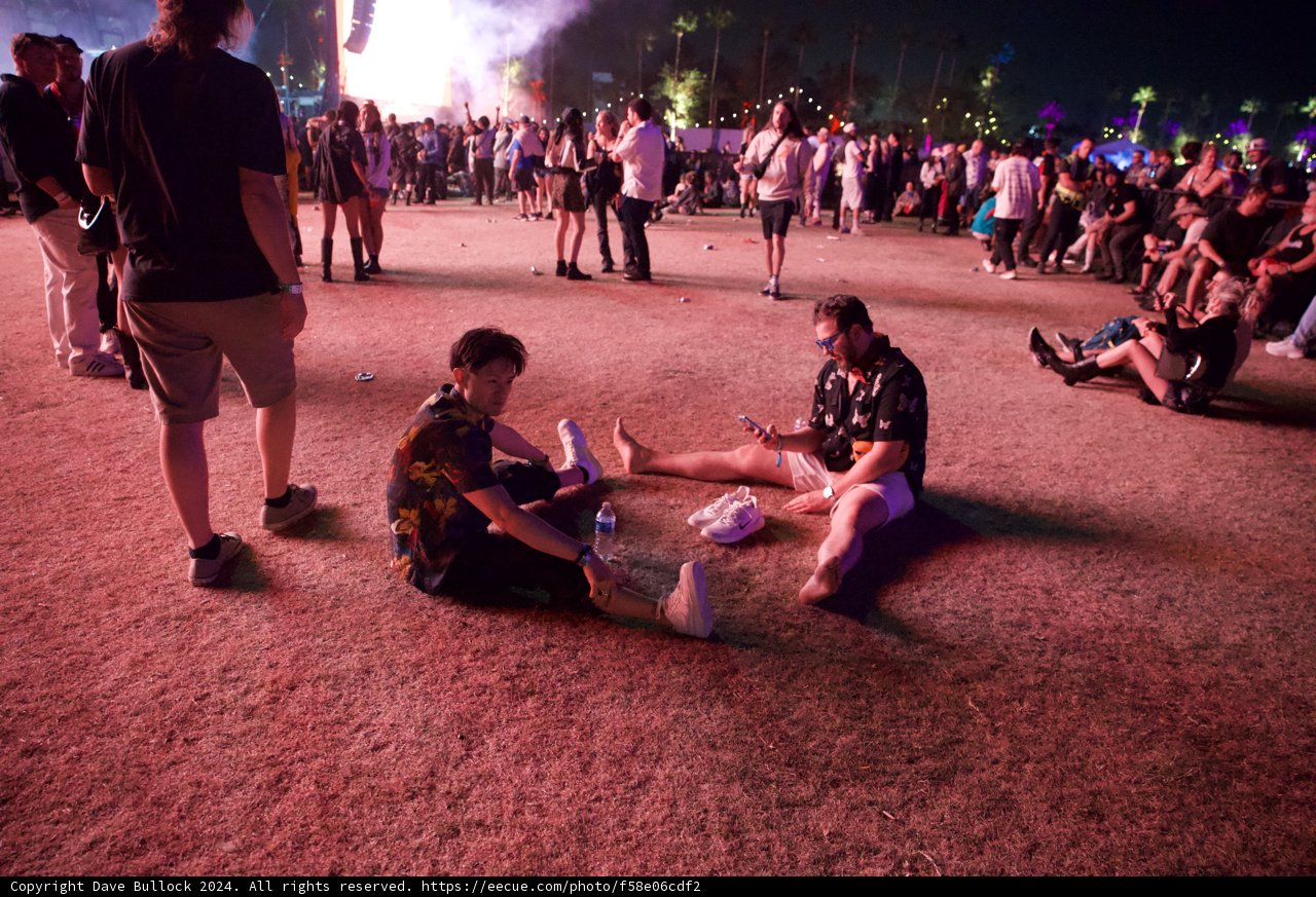Nighttime Vibes at Coachella 2024