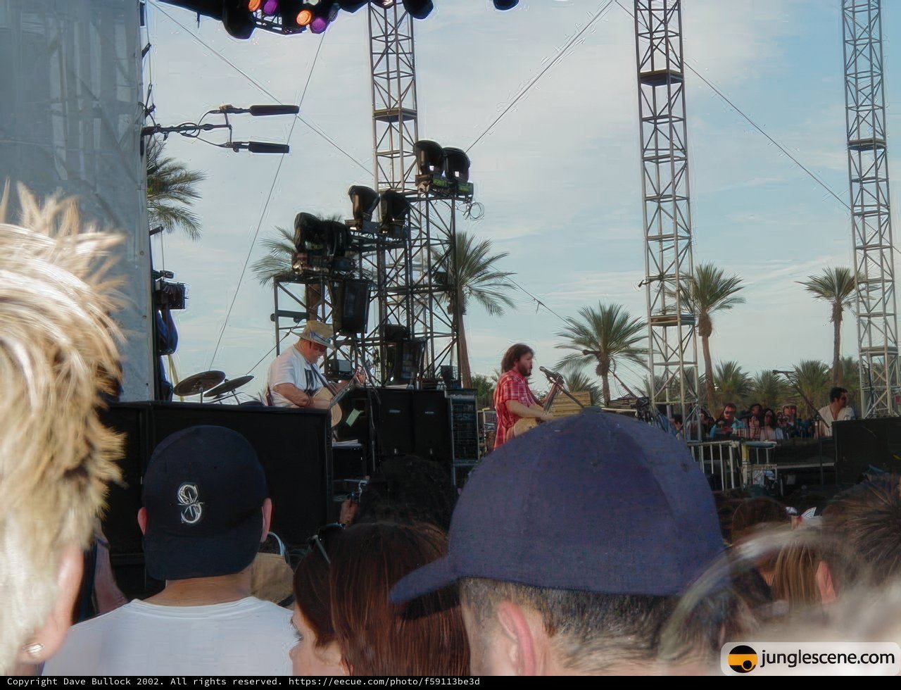 Rocking the Crowd at Coachella 2002