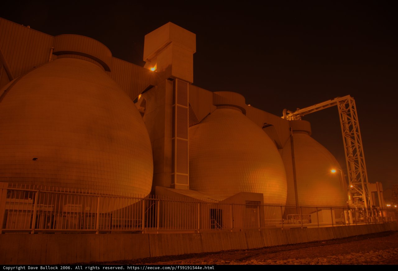 Illuminated Industrial Giant