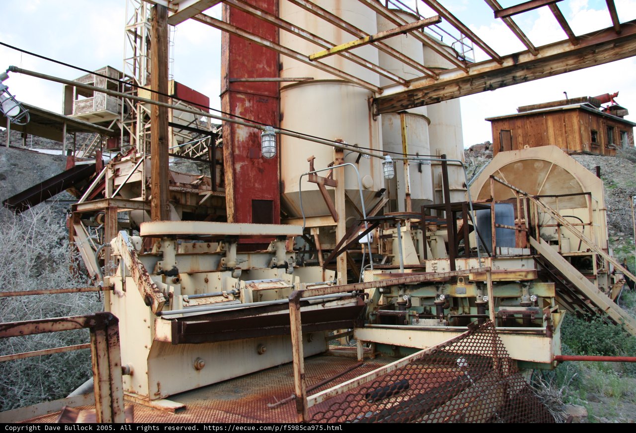Factory Machine On Hilltop