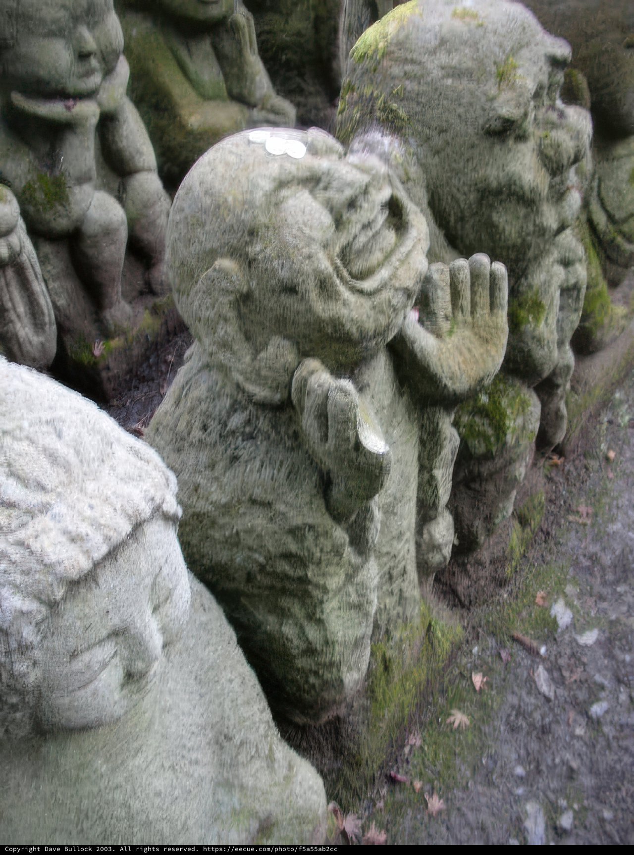 Stone Statues at Kyoto City Hall