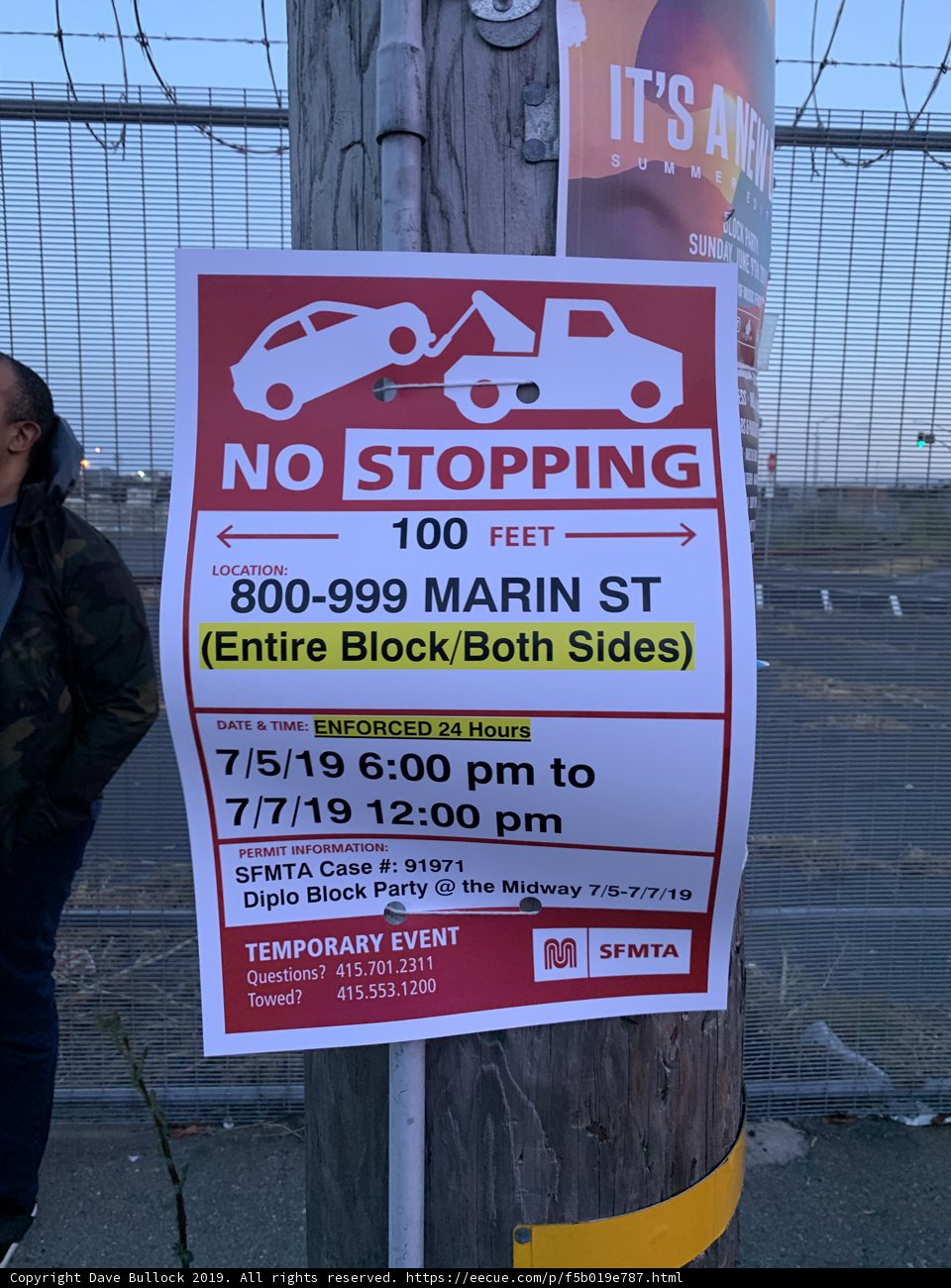 No Stopping Sign in San Francisco