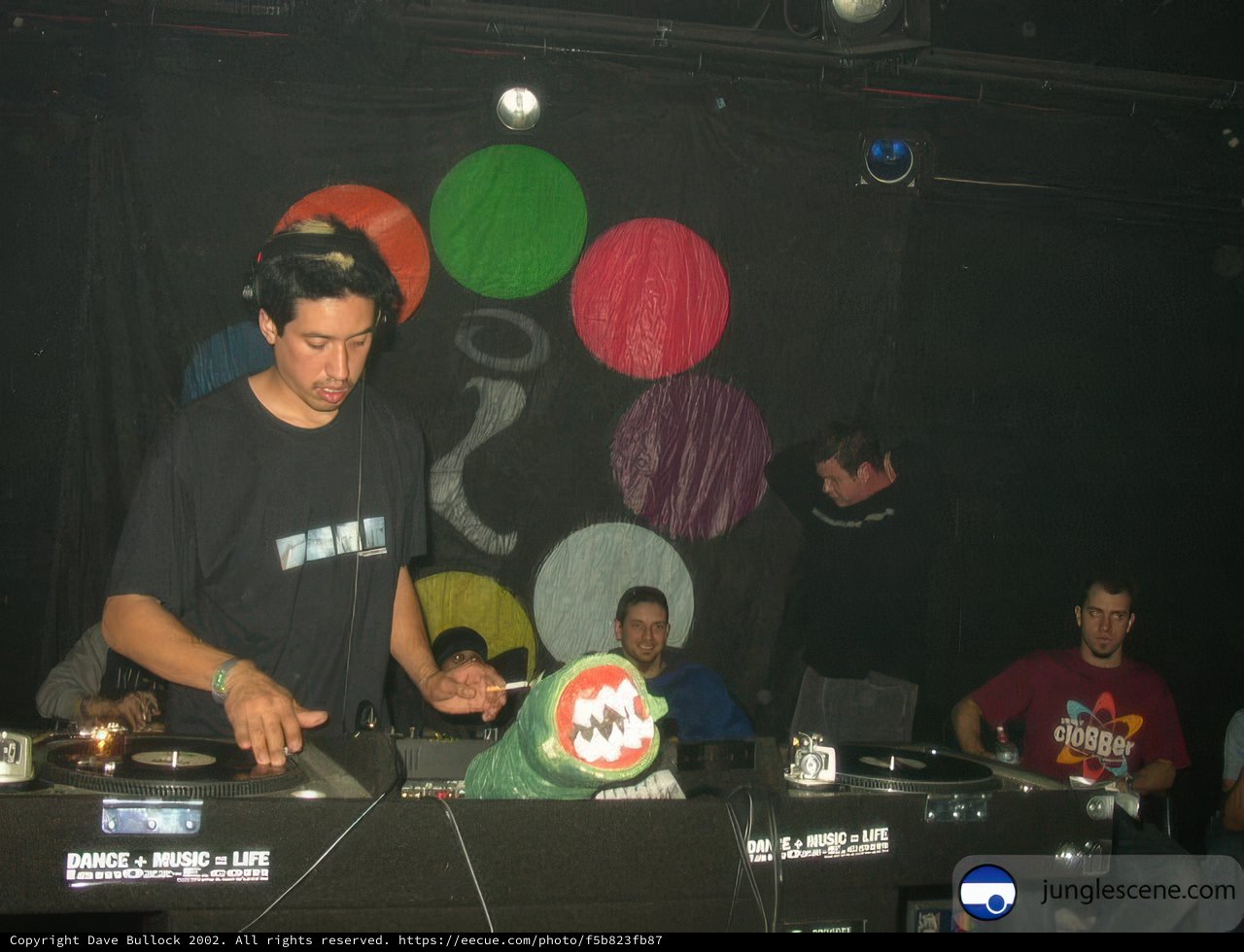 Raul R in the DJ Booth