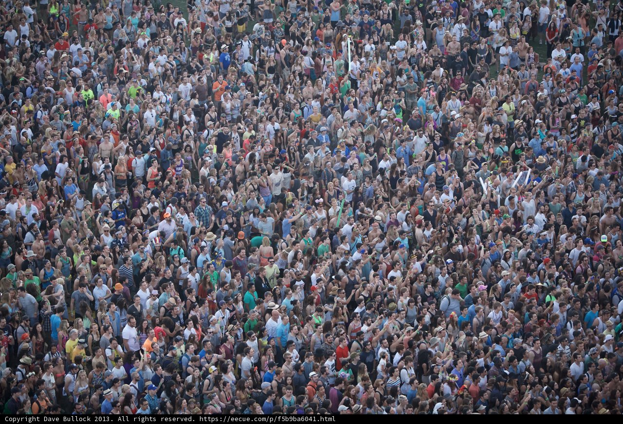 Coachella's Massive Crowd