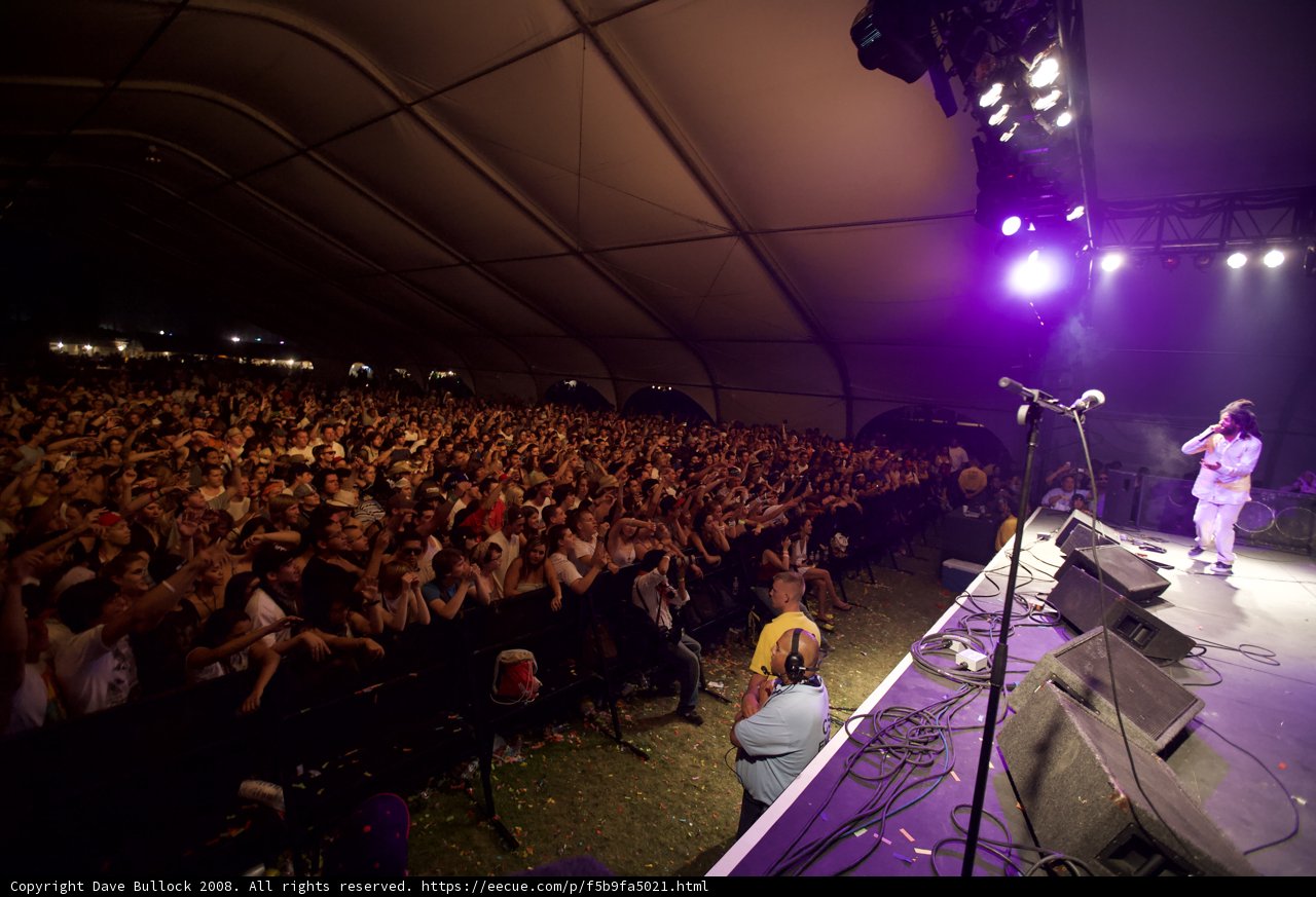 Rocking the Stage at Coachella 2008