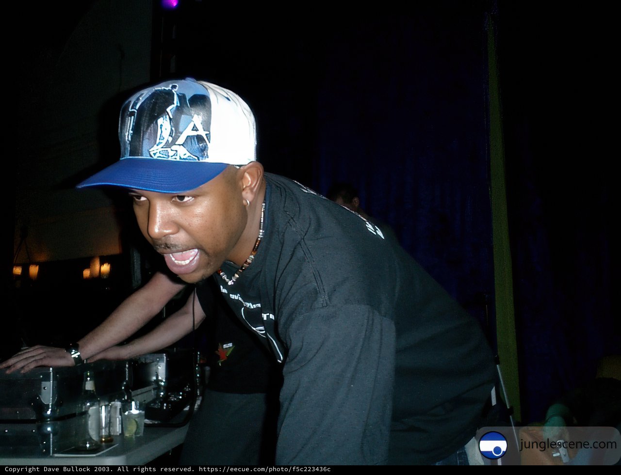 DJ Steve J rocks the Old Photos party