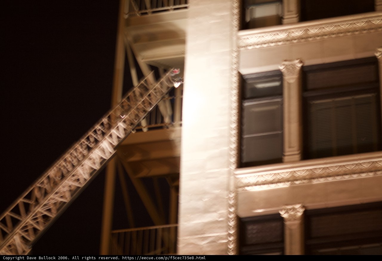 Brave Firefighter Climbs High