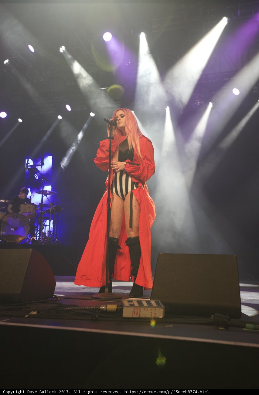 Red-Coated Performer Wows Crowd at Coachella