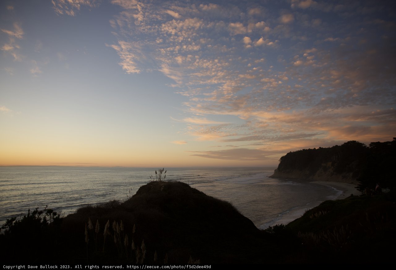 Golden Horizon: Halfmoon Bay Sunset