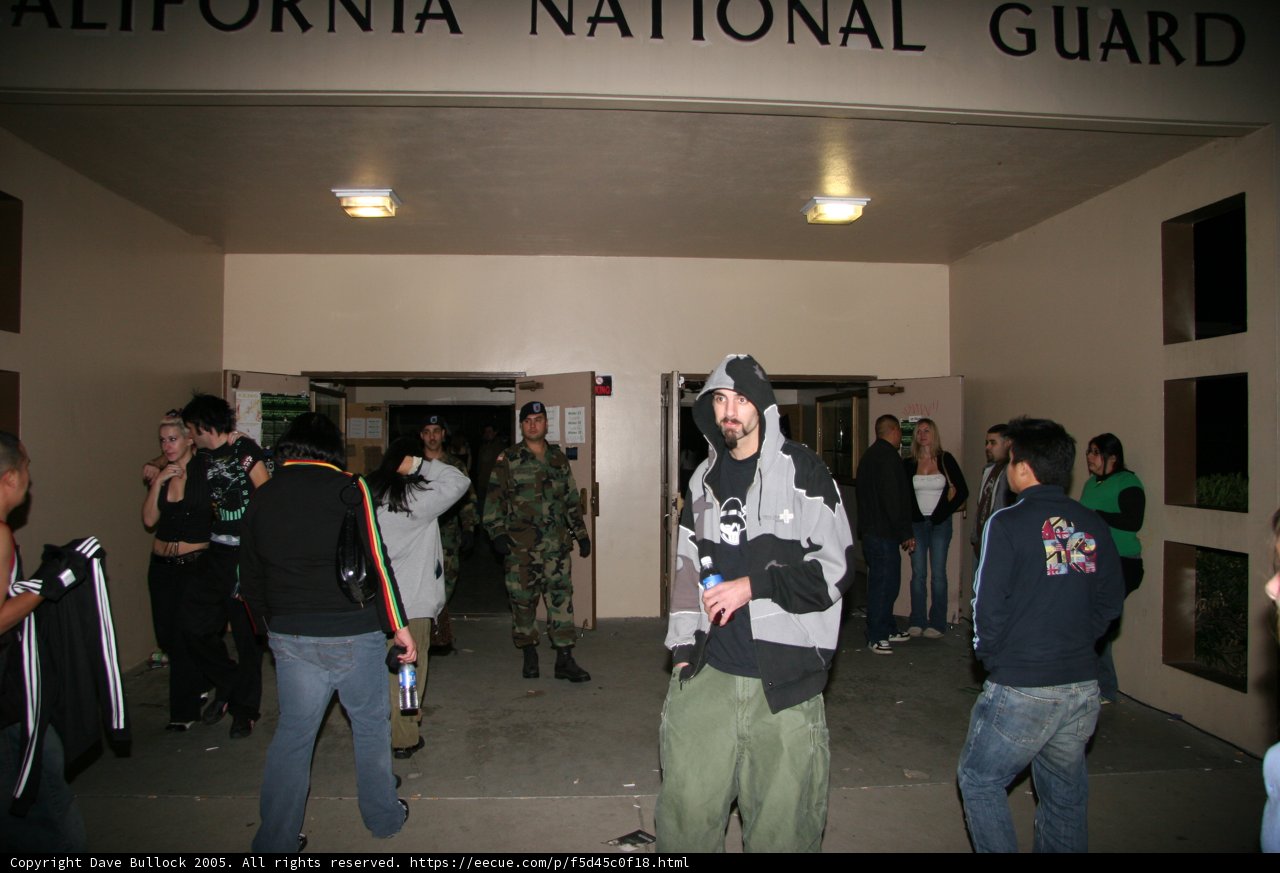 California National Guard Entrance