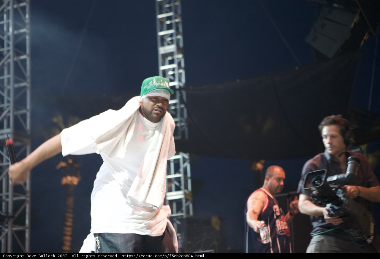 Ghostface Killah Rocks the Stage at Coachella