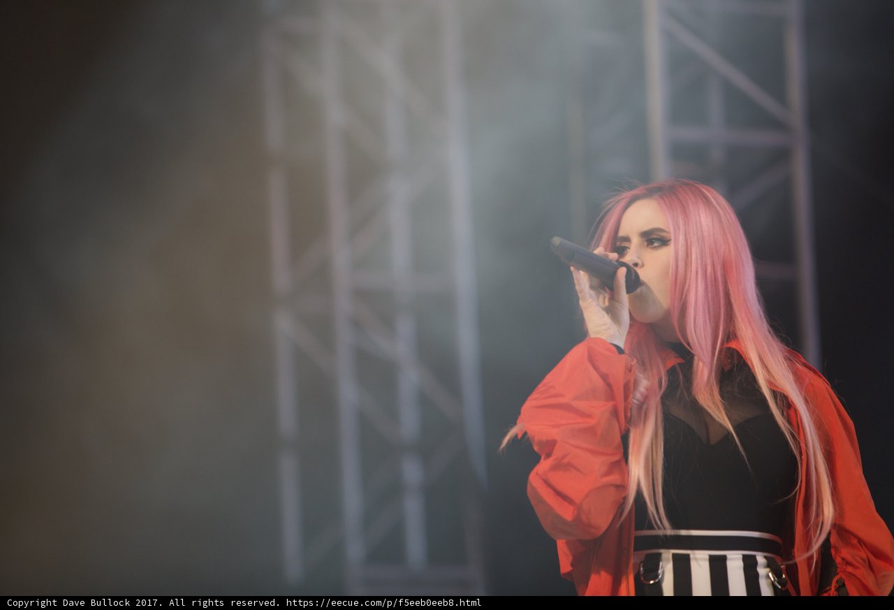 Pink-haired Solo Performer Rocks Coachella Stage