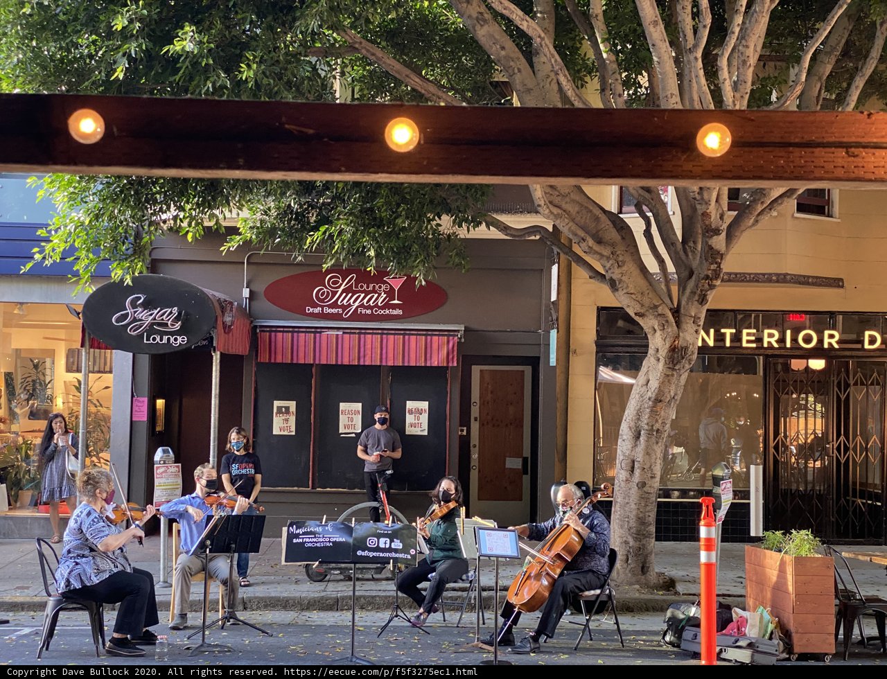Street Musicians Jamming in San Francisco