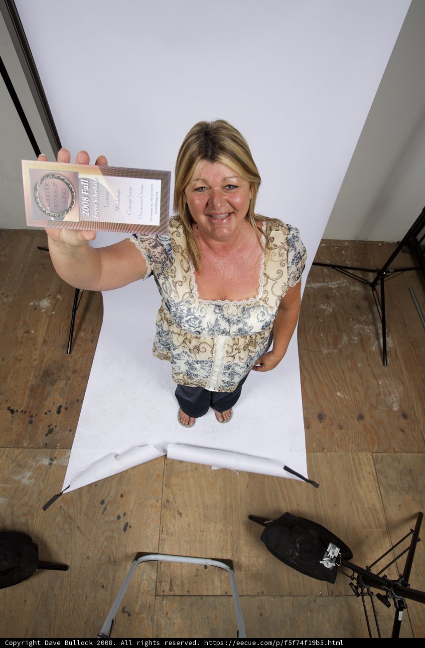 Holding Up an Important Document