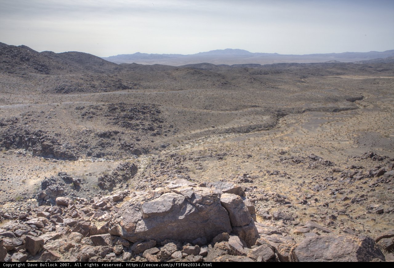 Majestic Mountain in the Rocky Desert