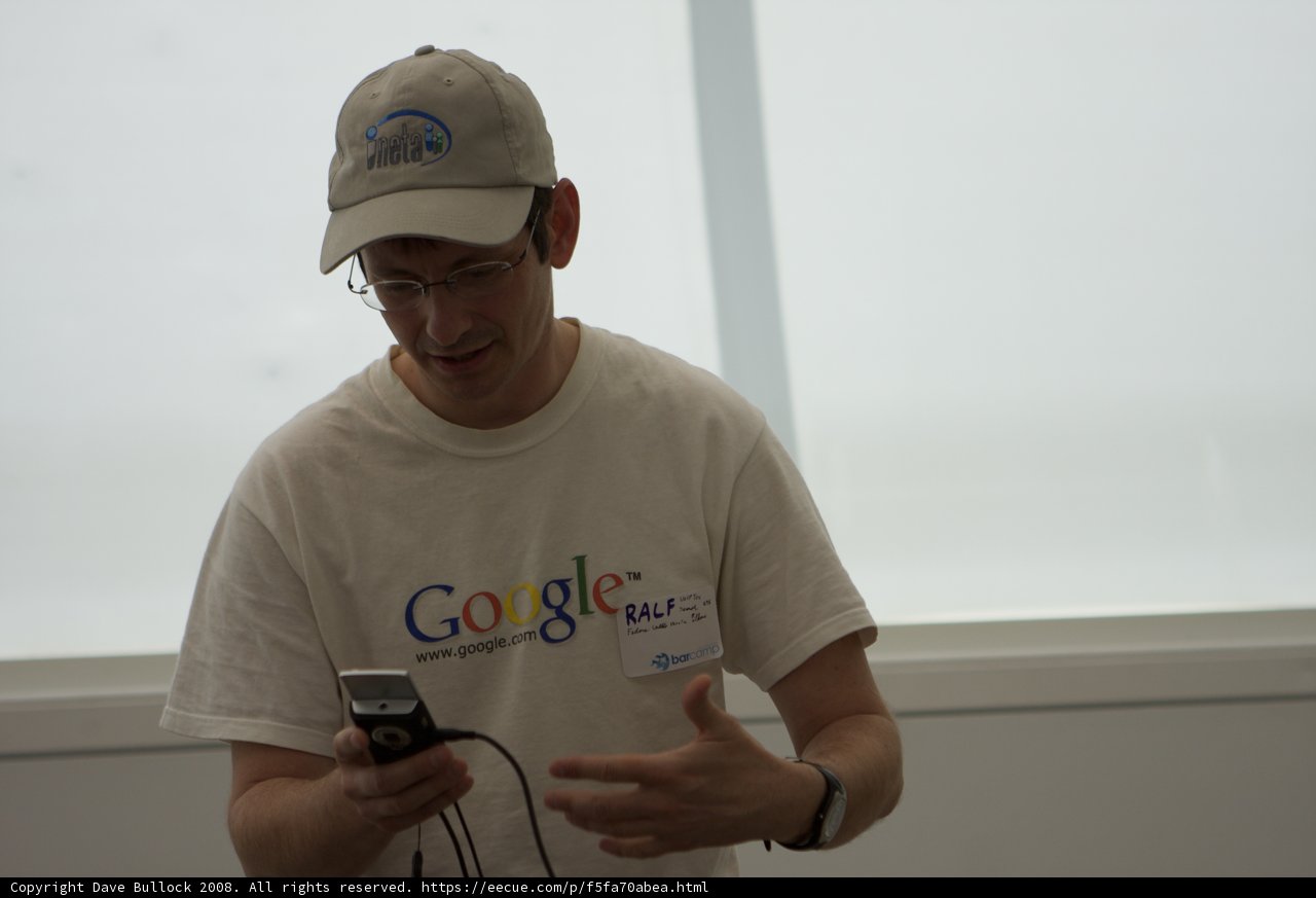 Google Employee Rocks the Look at Barcamp LA 5