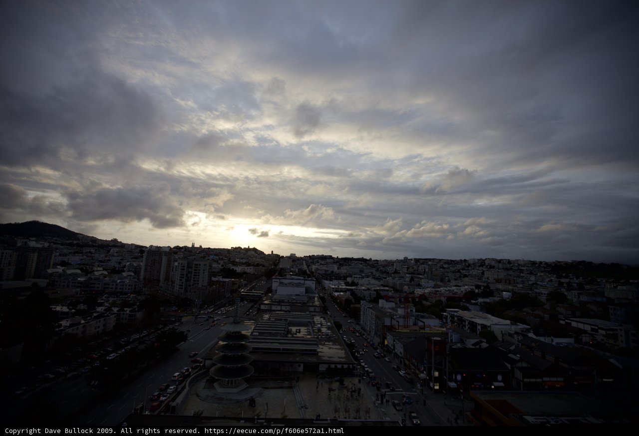 Metropolitan View at Sunset