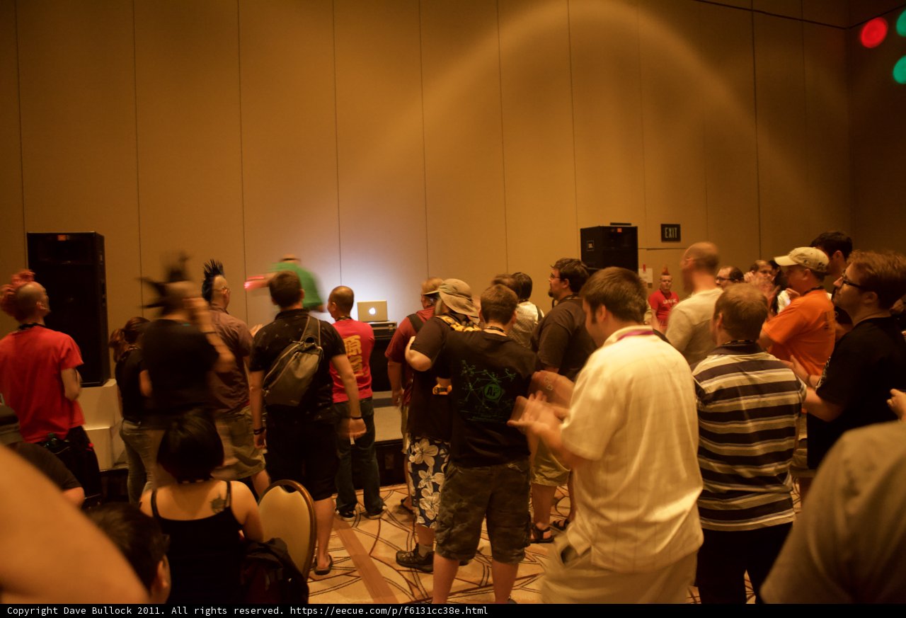 Speaker Engages with Audience