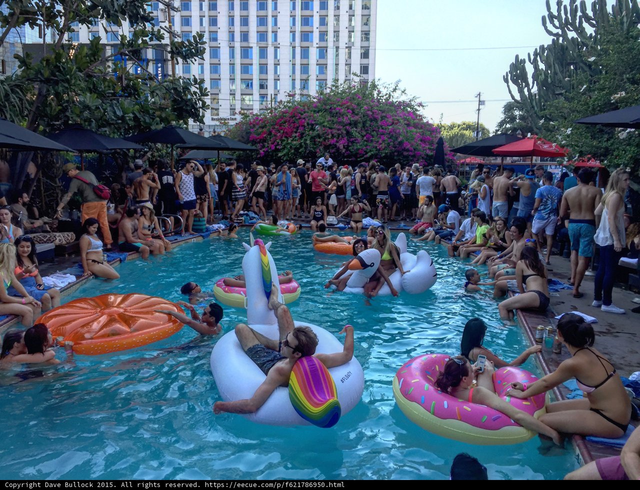 Inflatable Fun in the California Sun
