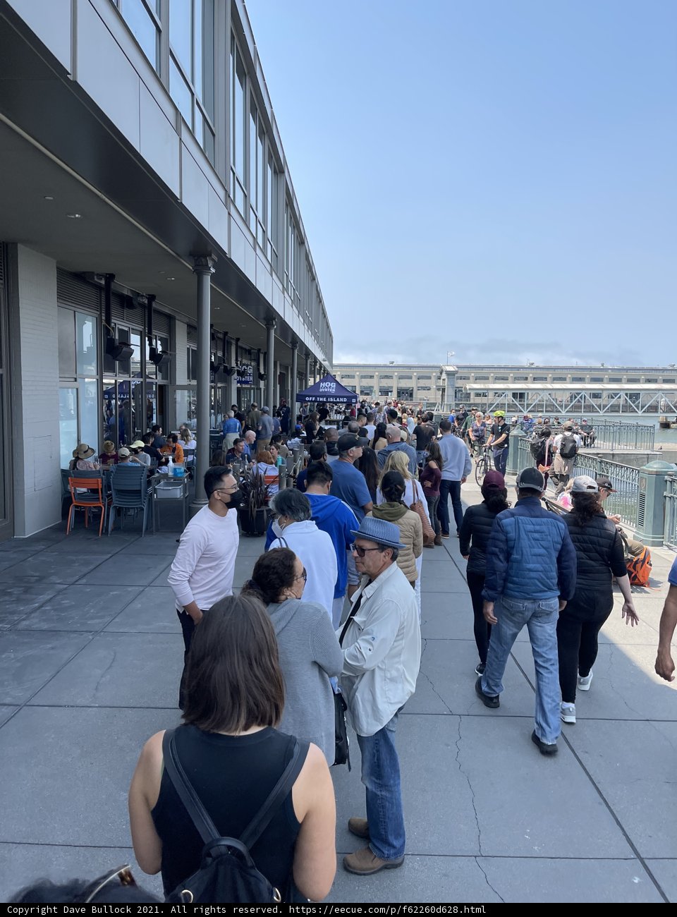 A Thriving Crowd at the Ferry Building