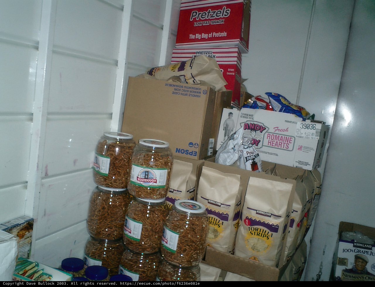 Food-packed Box for Camping