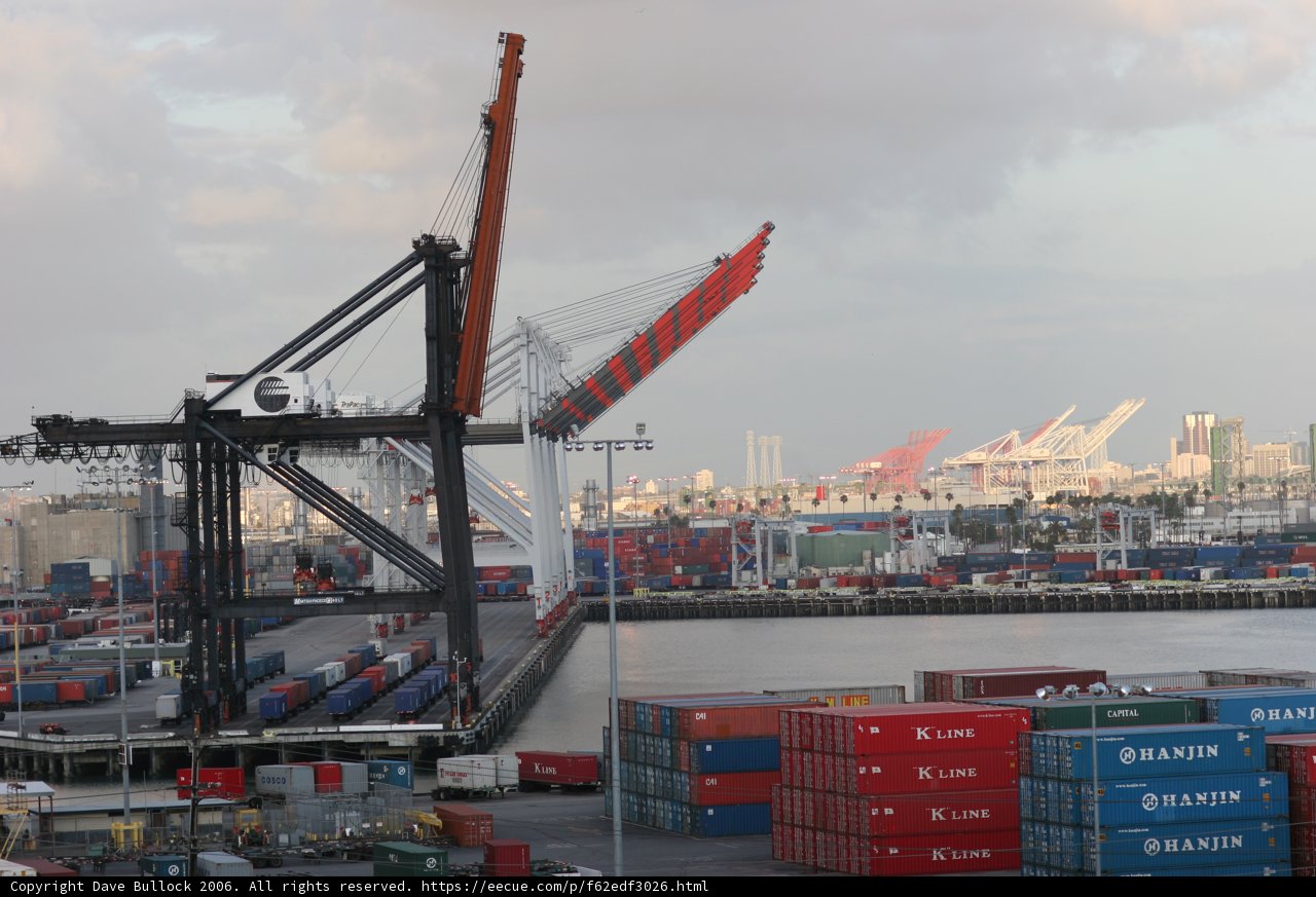 The Bustling Waterside Port