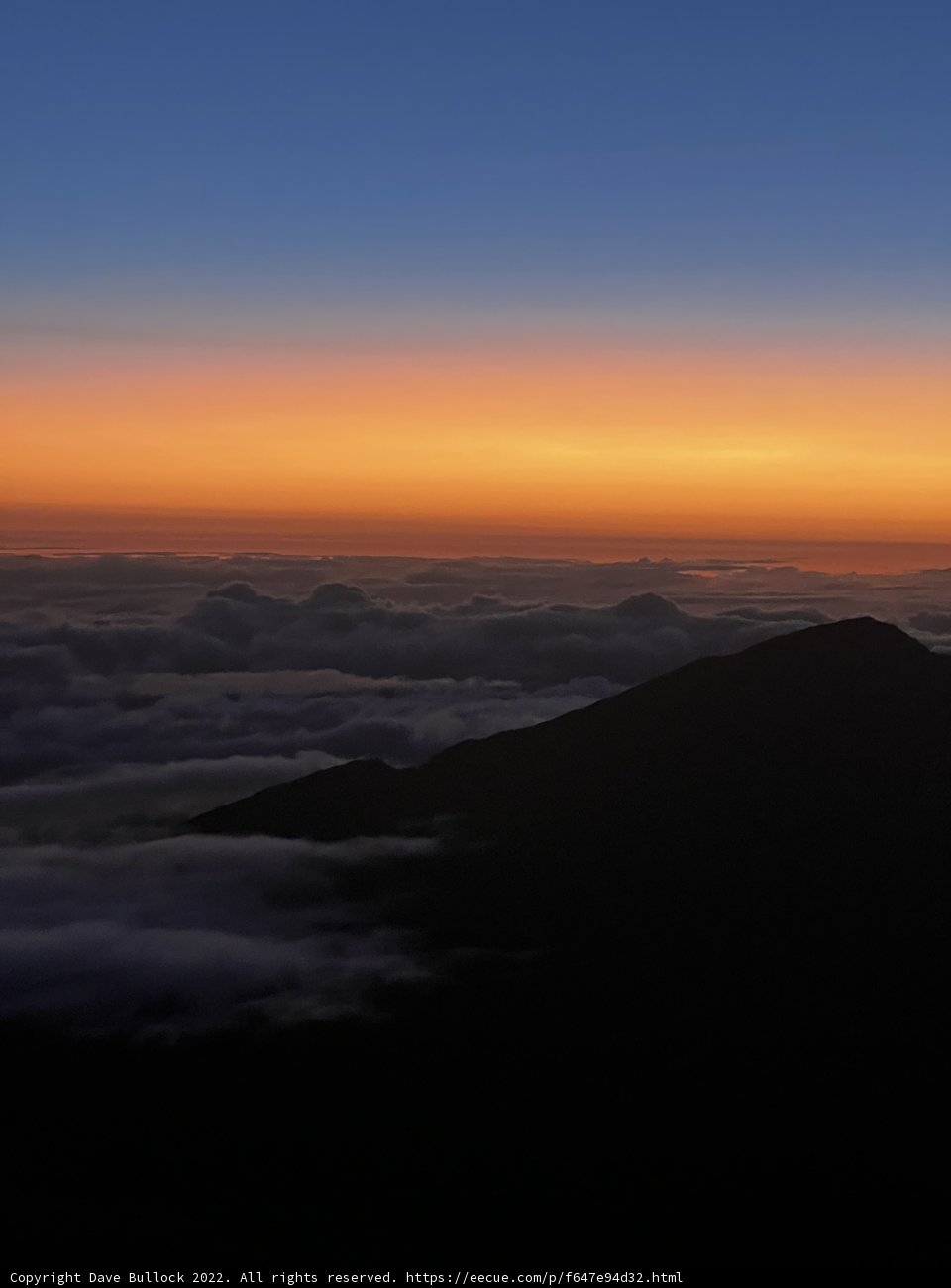 Majestic Sunset over Haleakalā National Park