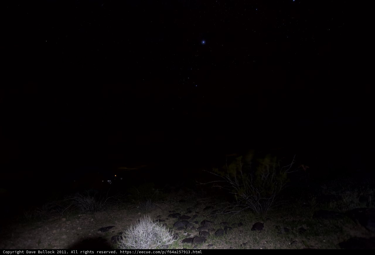 Starry Night Sky
