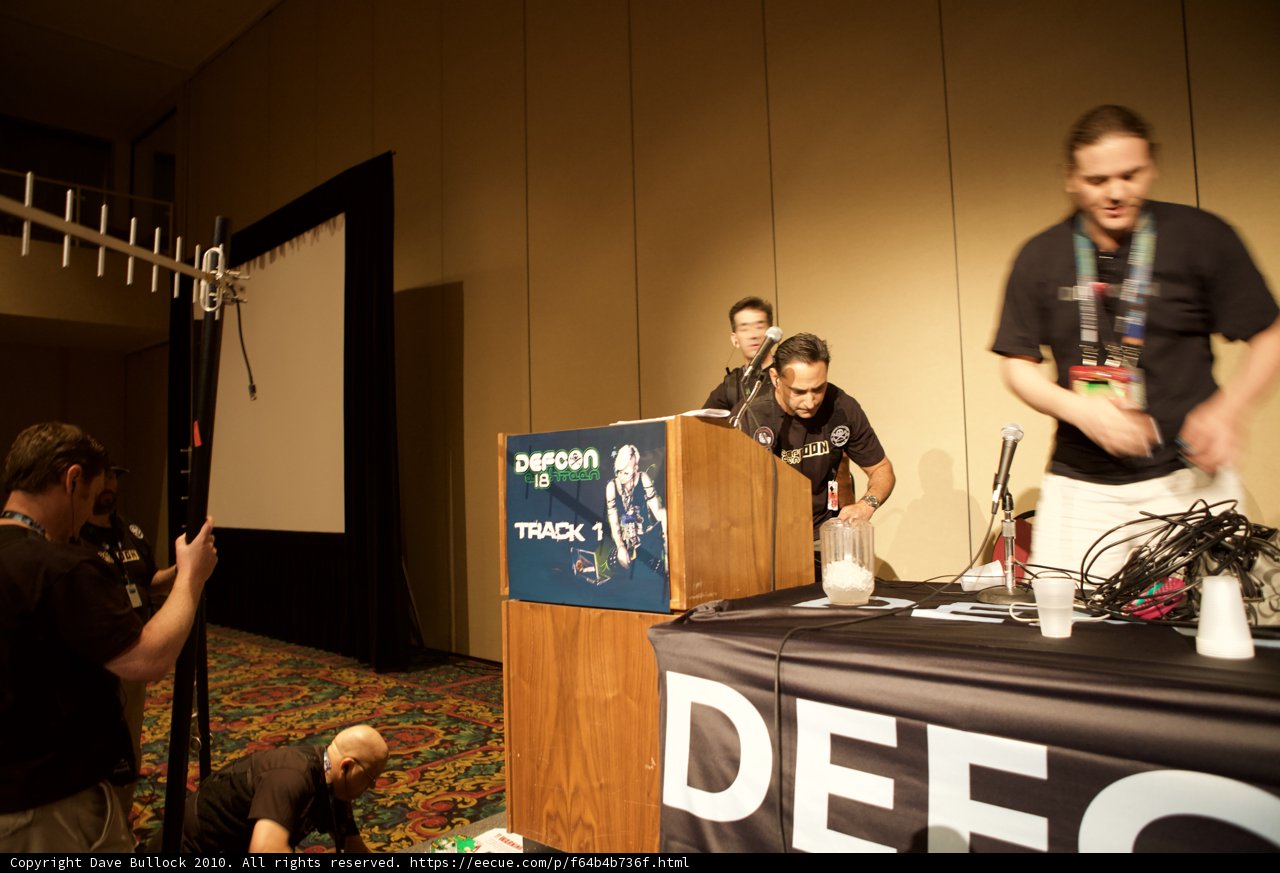 Keynote Speaker at Defcon 18