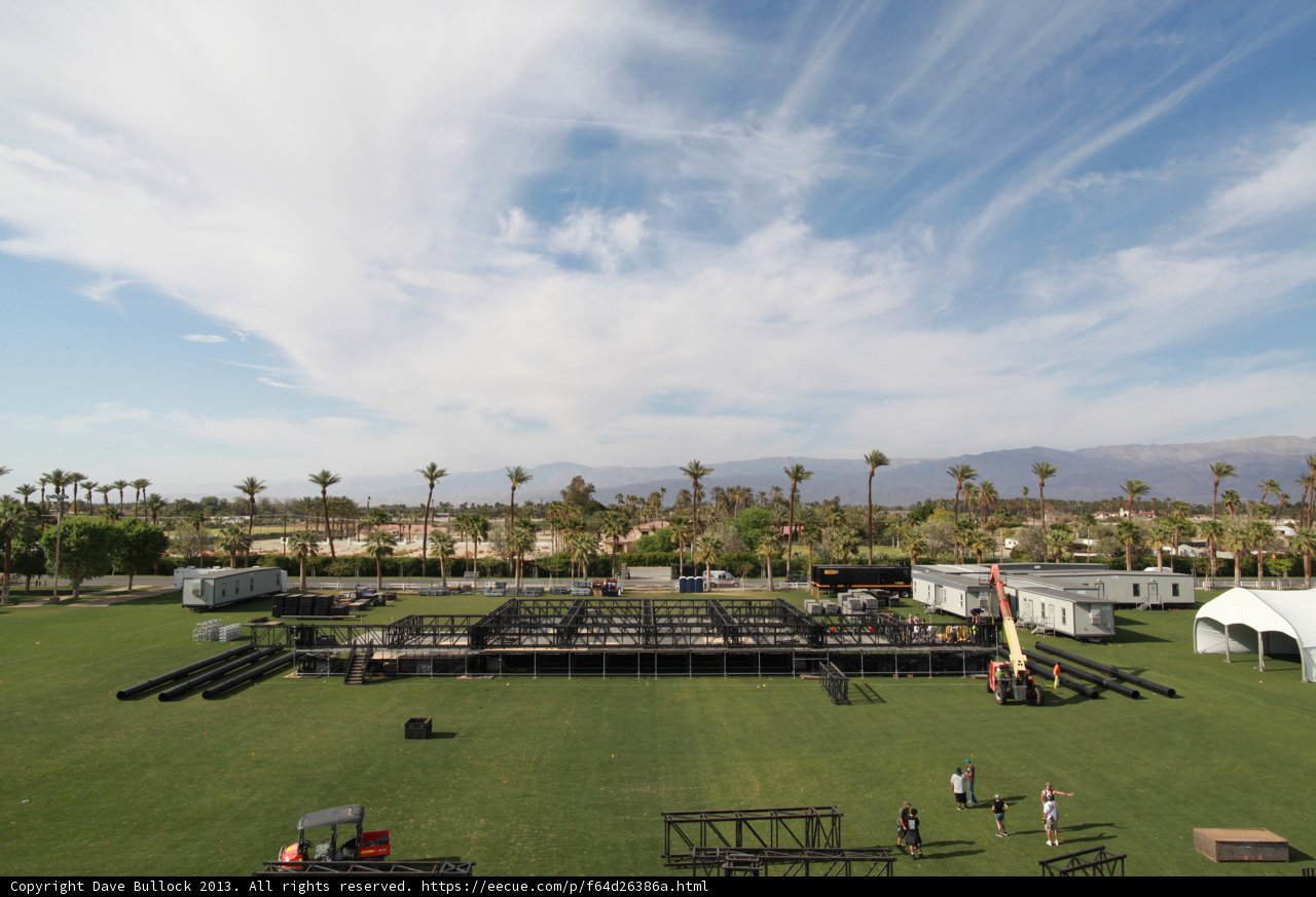The Main Stage at Coachella Weekend 2