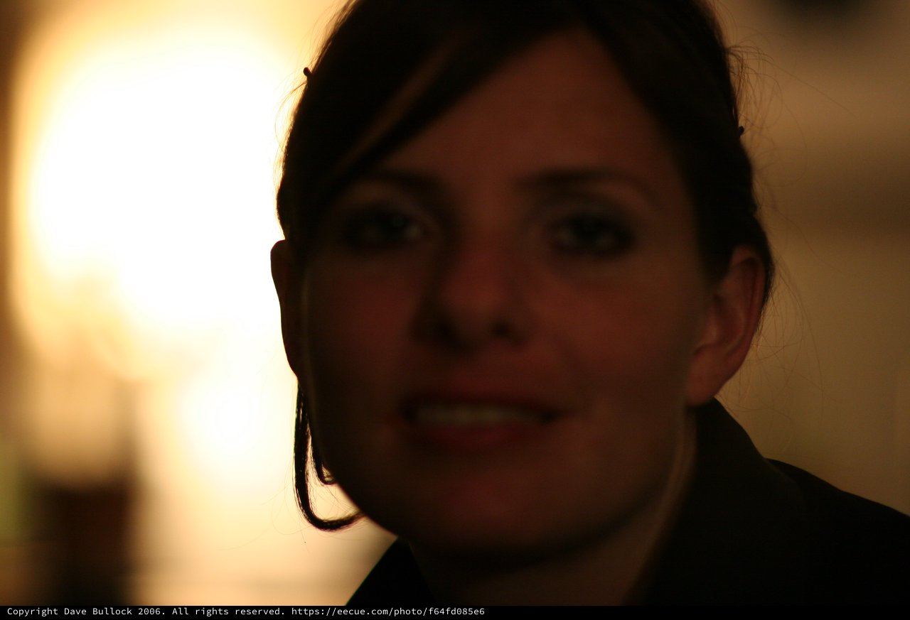 Penelope in Warm Backlit Portrait Glow