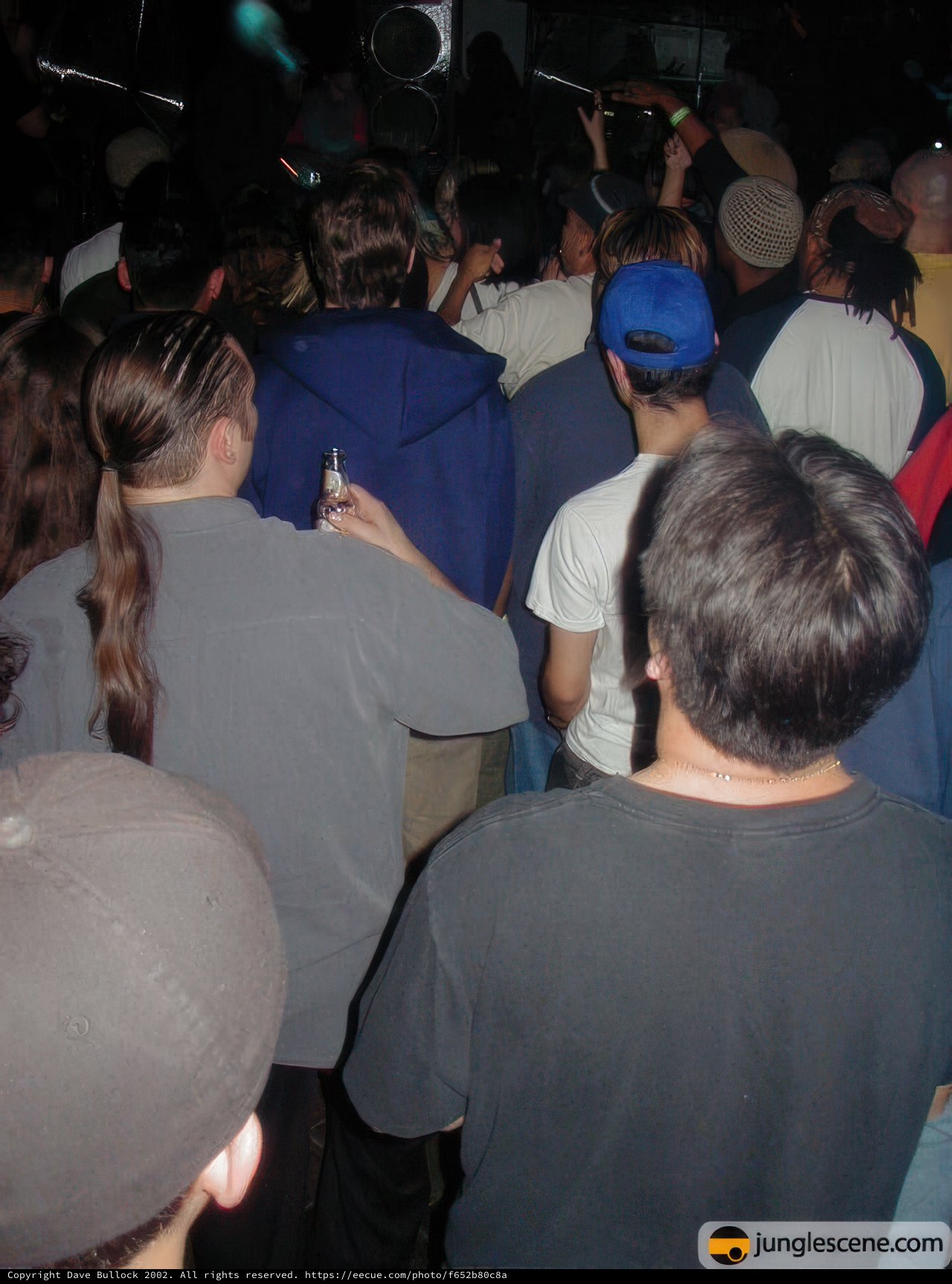 Nightclub Crowd Watches Performers on Stage