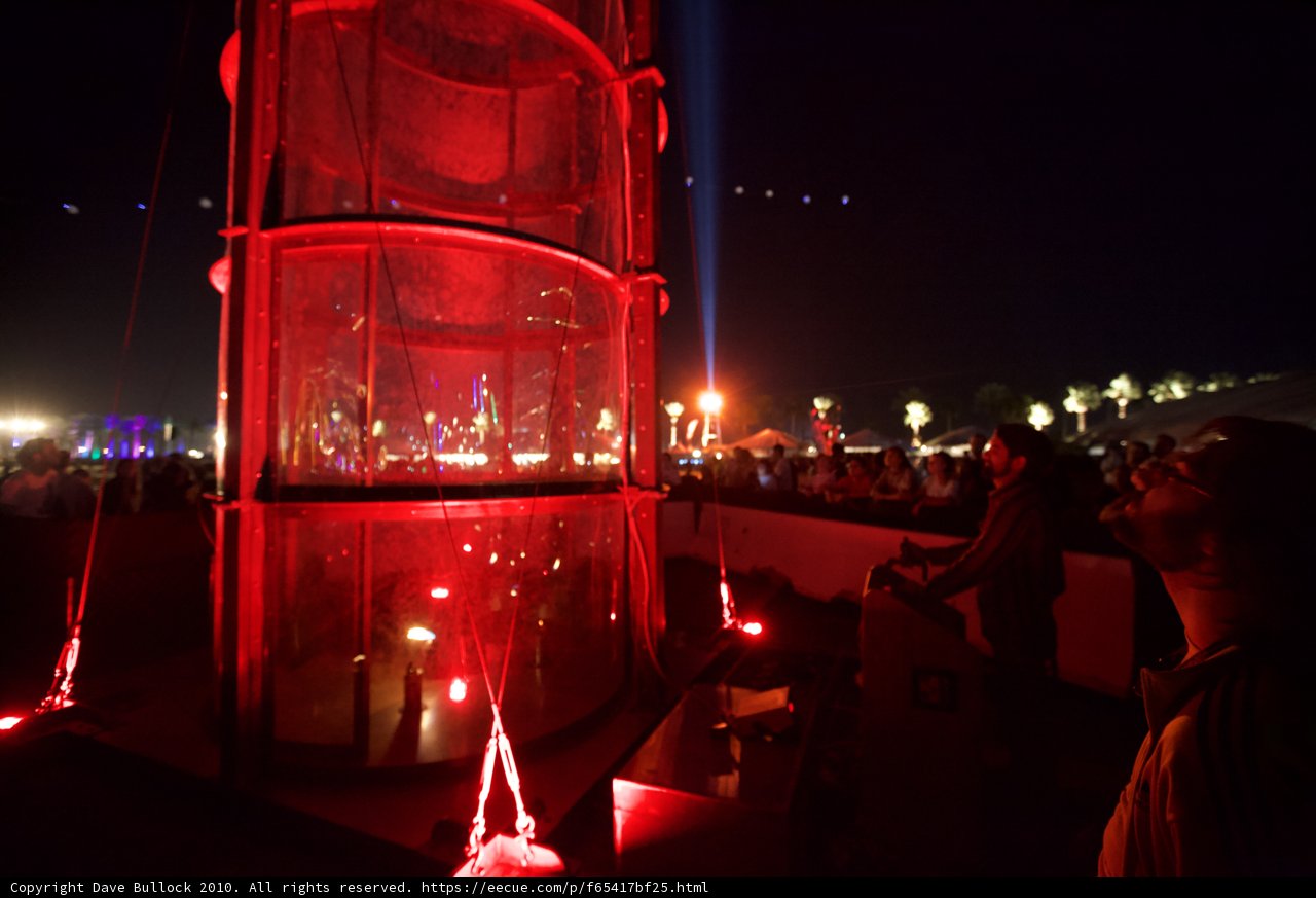 Towering Red Lights