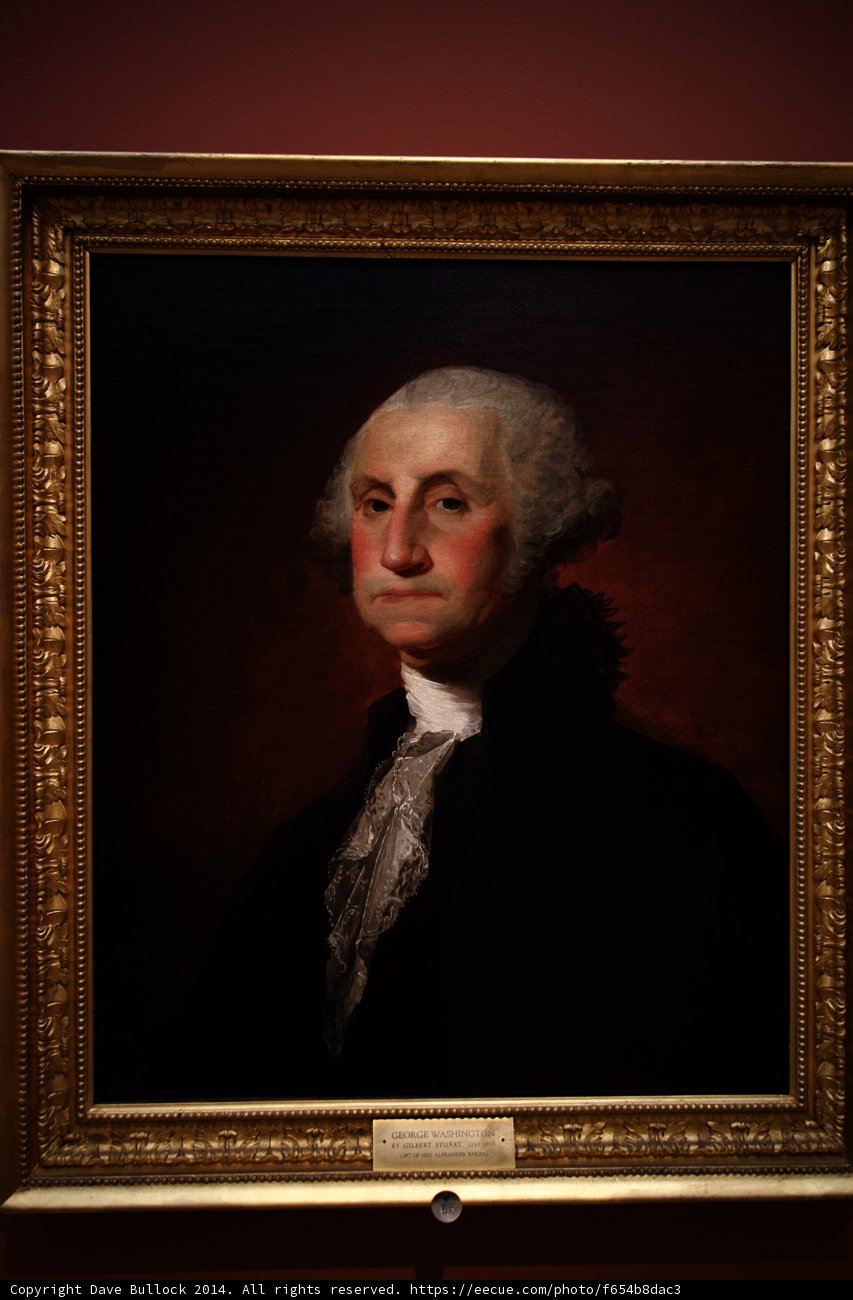 Regal George Washington Portrait in Gold Frame