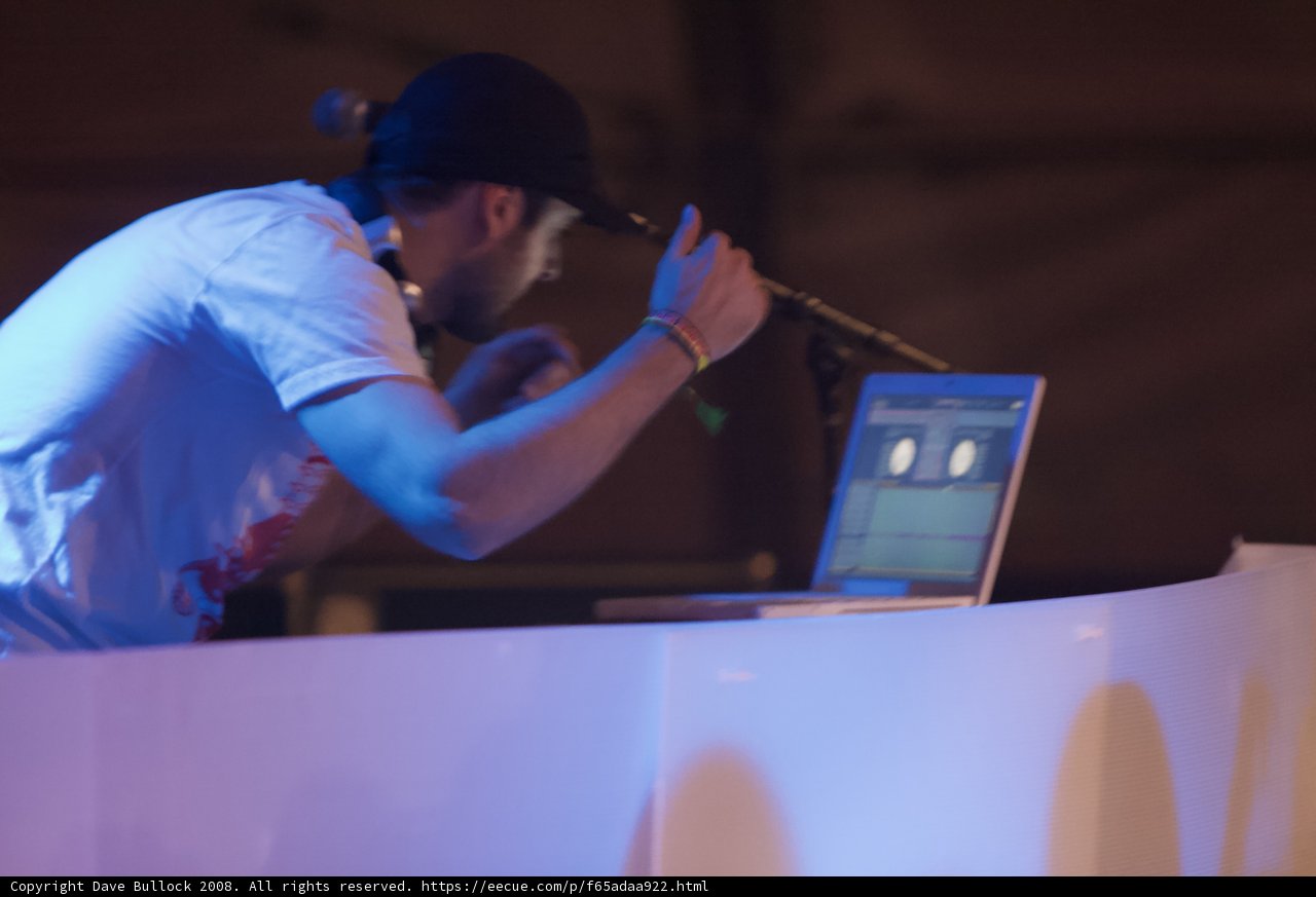 Laptop Performance on Stage