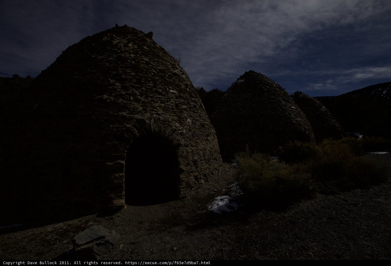 Moonlit Hut on the Hill