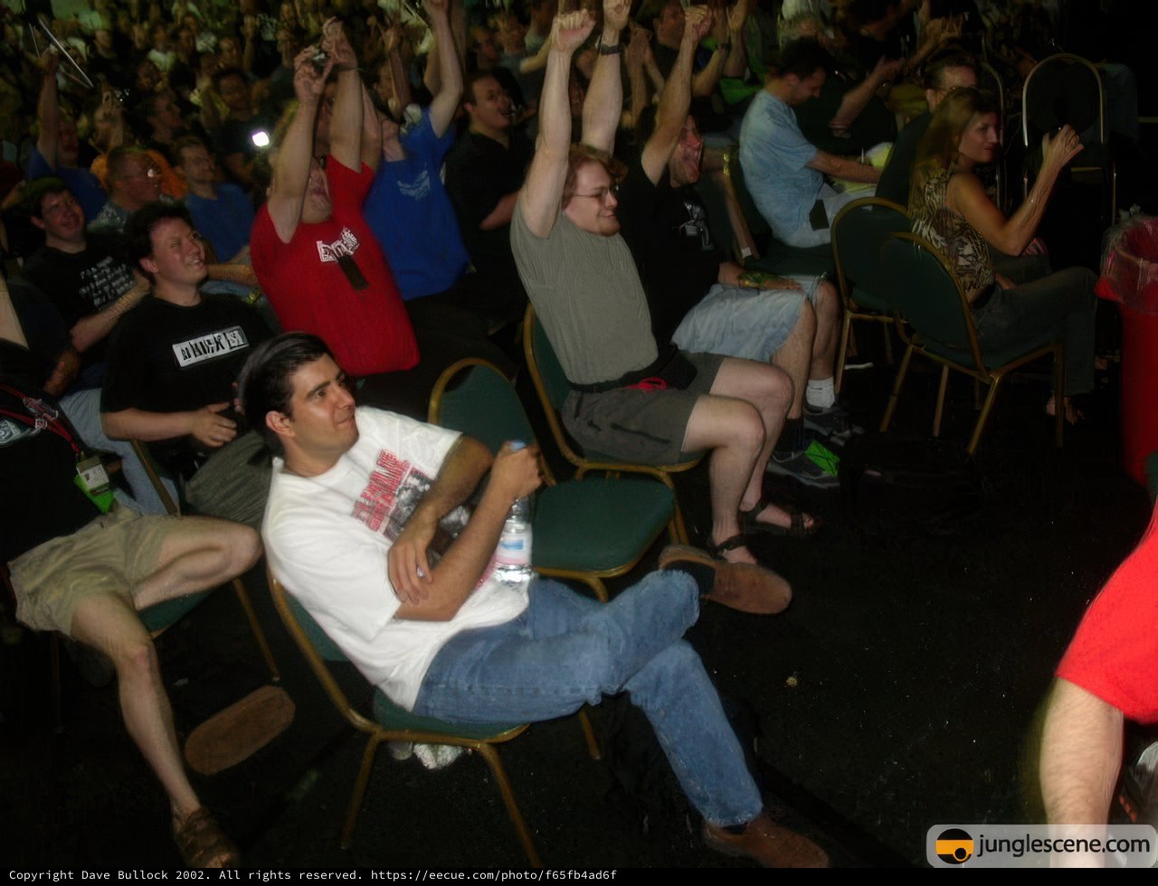 Crowd Enjoys the Beat at Defcon 10 Concert