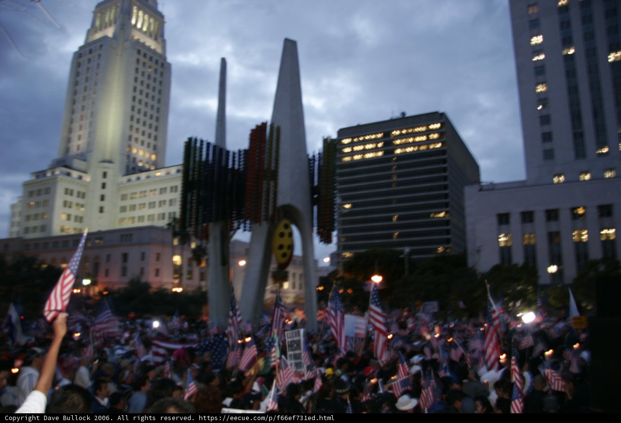 Patriotic Rally in the Heart of the Metropolis