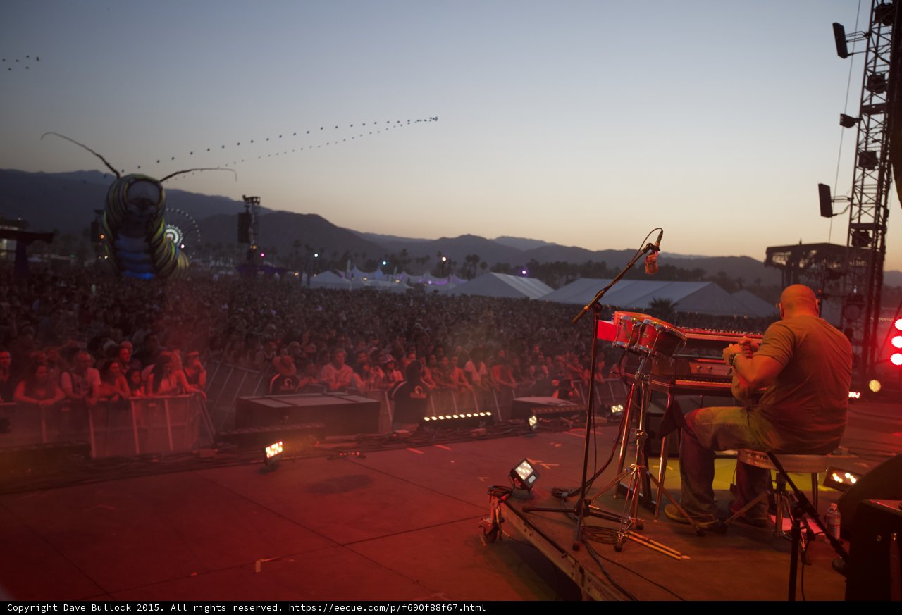 Keying into the music at Coachella