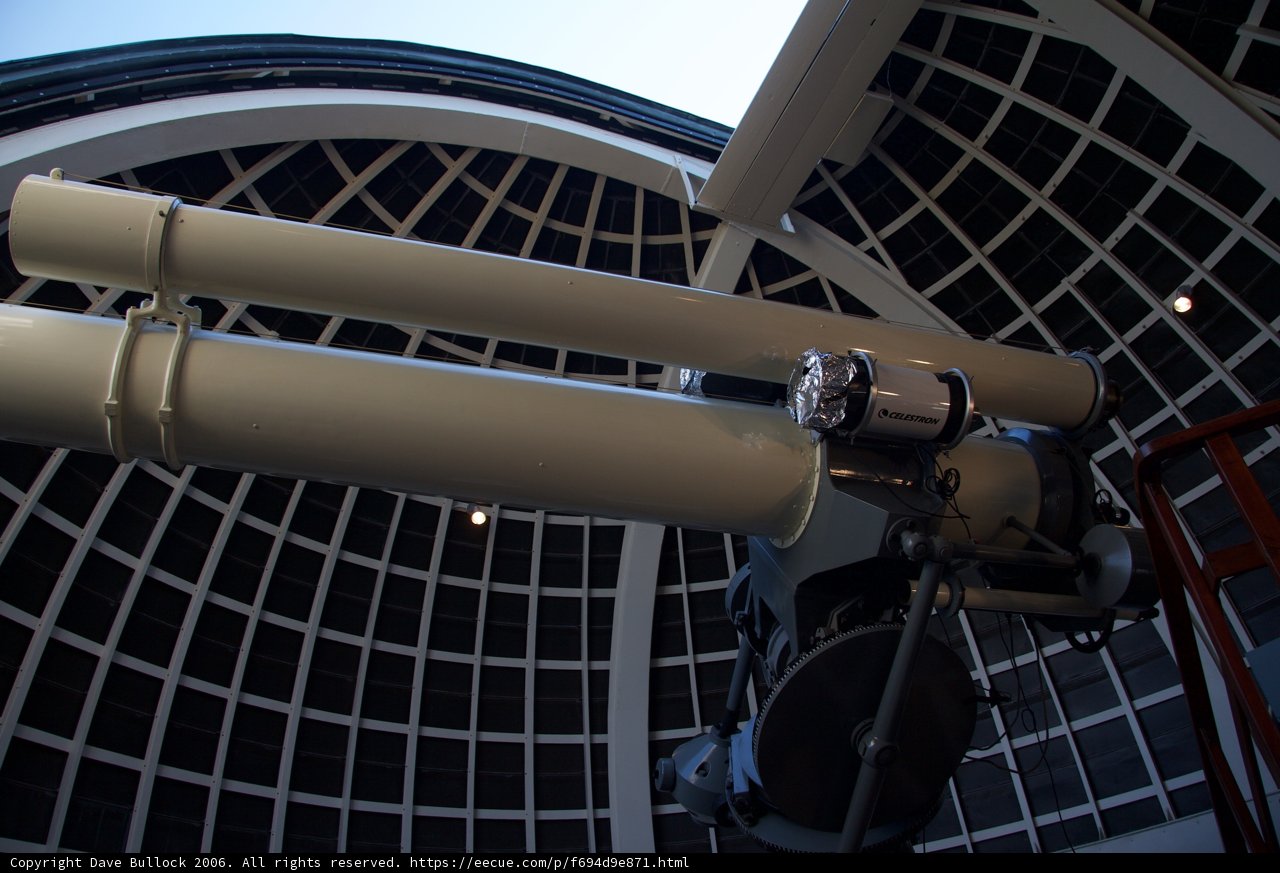 The Grand Telescope in the Planetarium Dome