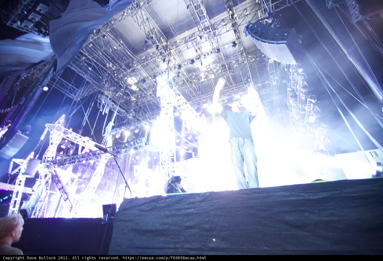 Rocking it on Stage