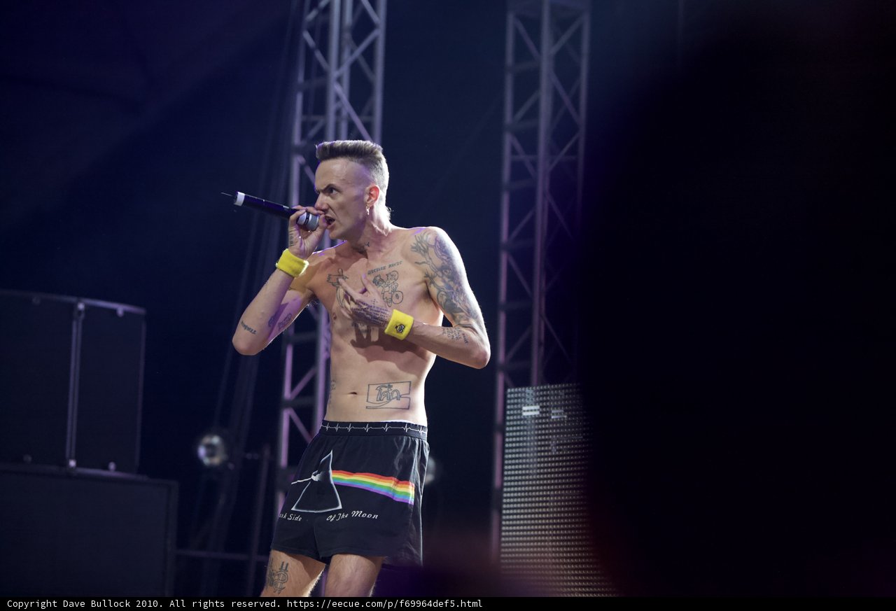 Tattooed Singer at Coachella