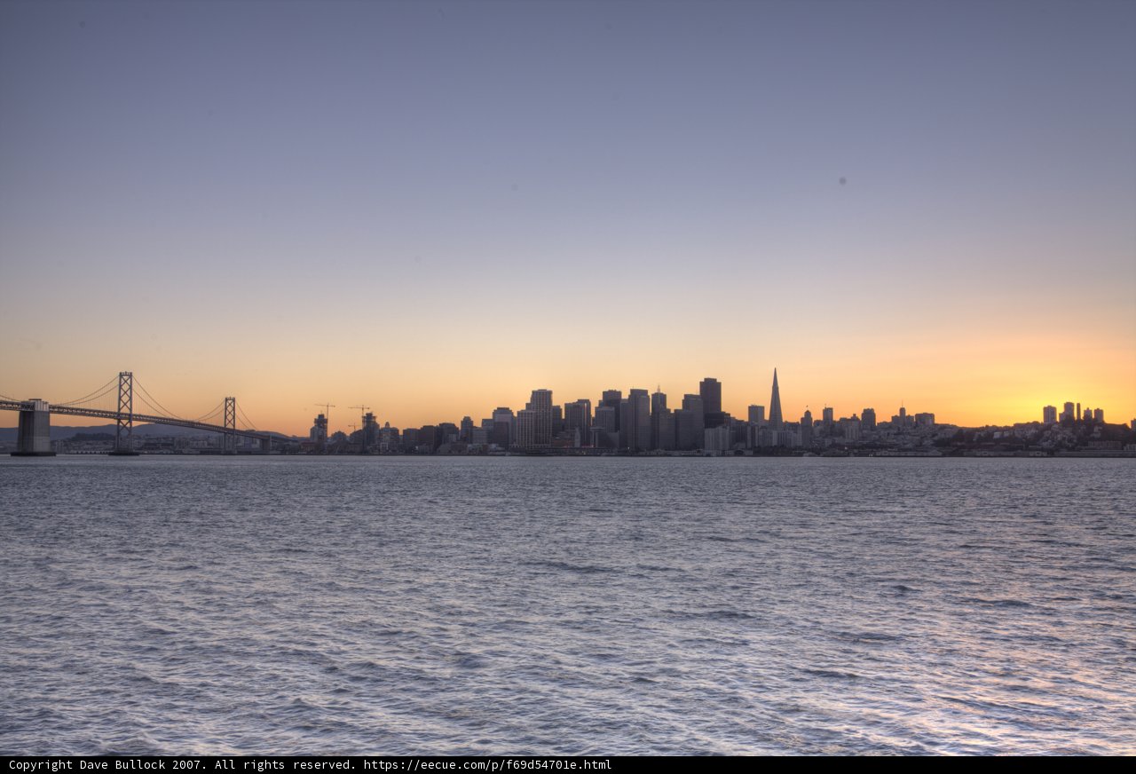 San Francisco Metropolis at Sunset