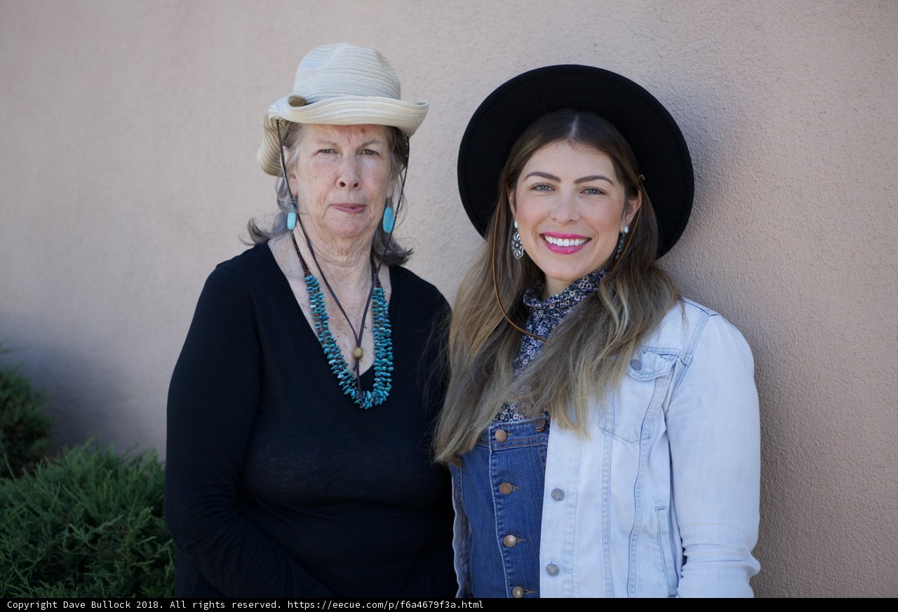 Two Women in Hats