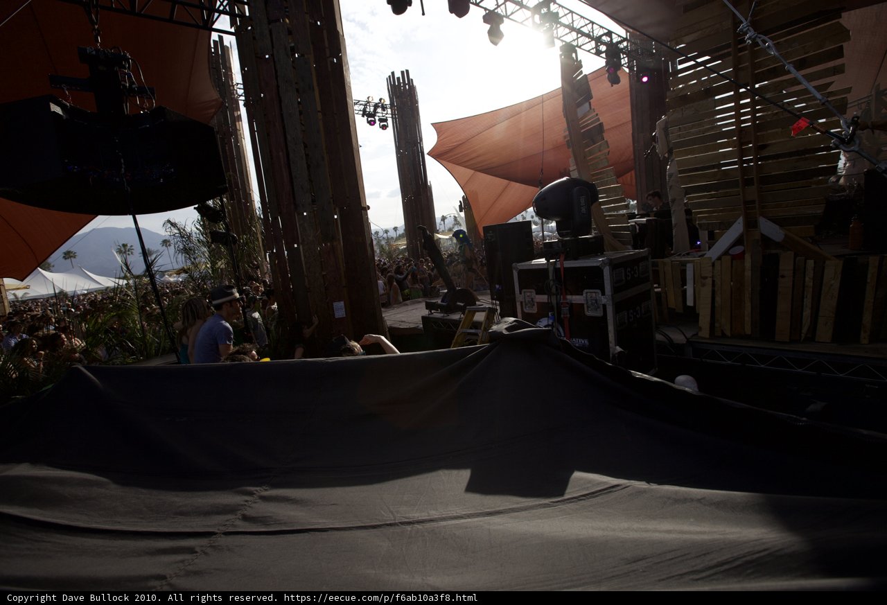The Wood Stage in Coachella
