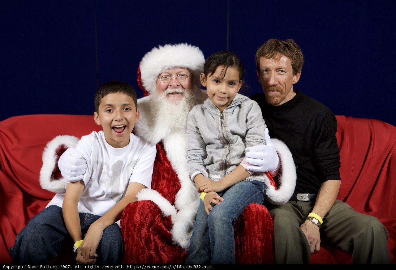 Santa Claus on the Couch