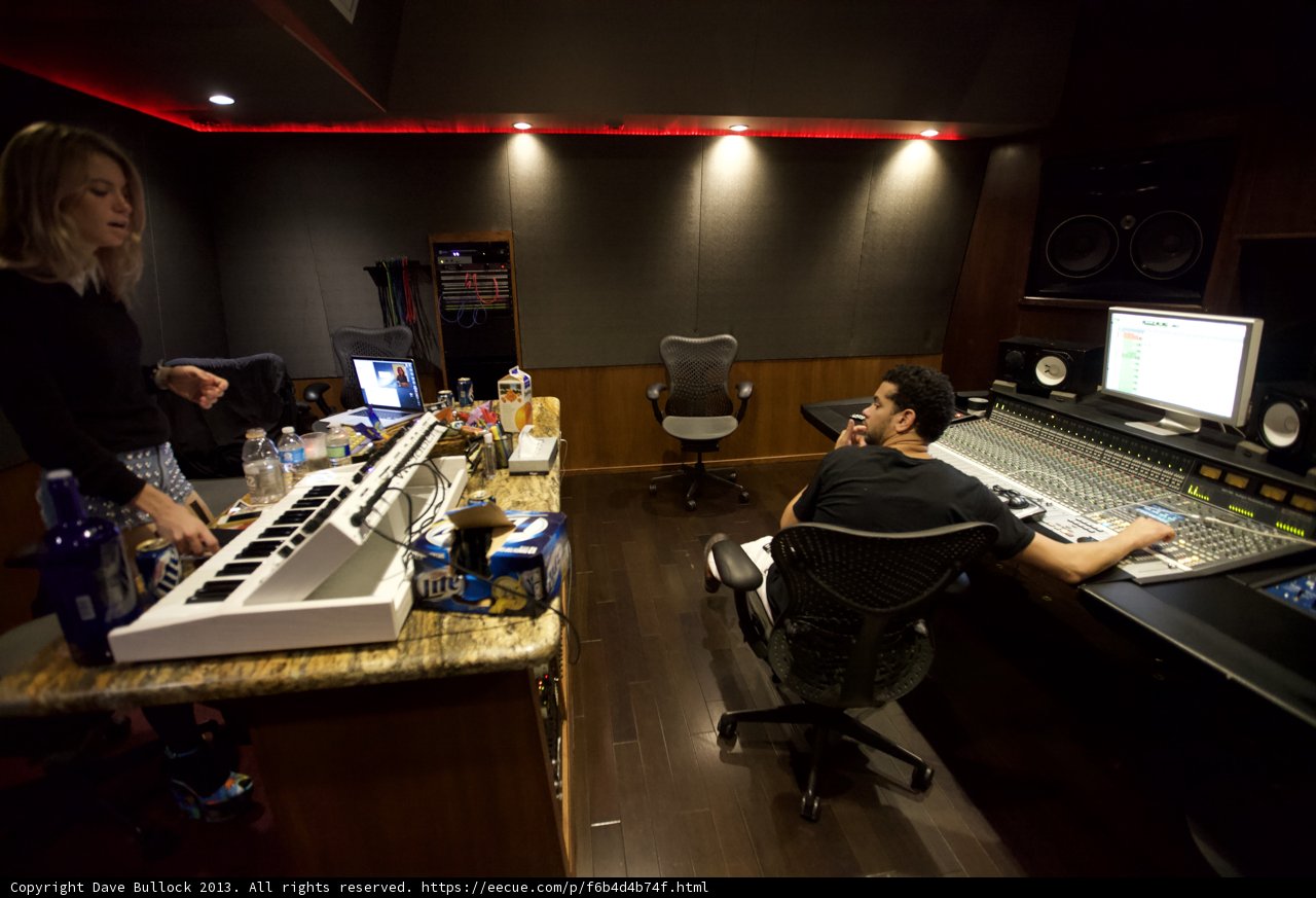 Recording Session with Anabel Englund